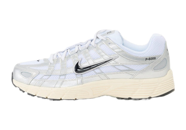 Nike P 6000 Silver-Coloured Metallic Grey