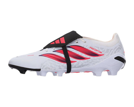 Adidas Predator League Fold-Over Tongue Firm Ground Footwear White Solar Turbo