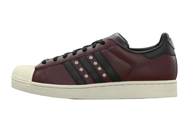 Adidas Superstar II Maroon Core Black