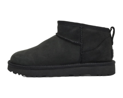UGG Classic Ultra Mini Nubuck Black