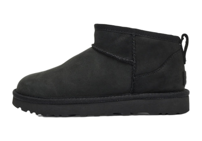 UGG Classic Ultra Mini Nubuck Black