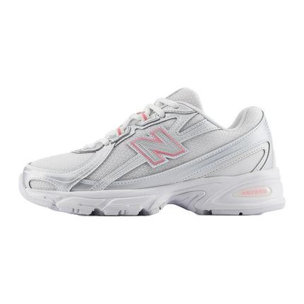 New Balance 740 Silver Metallic Signal Pink