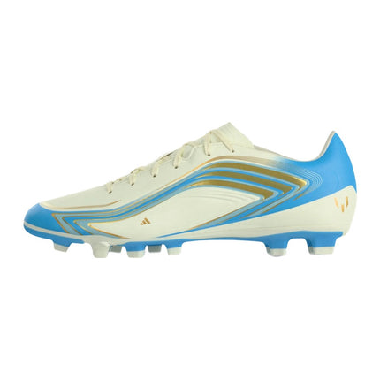 Adidas F50 Messi Club Firm Ground / Multi Ground Ivory Semi Blue Burst