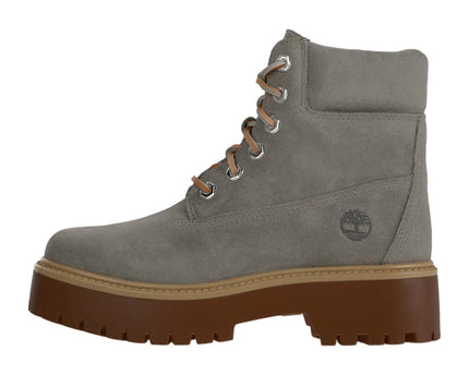 Timberland Stone Street 6 Inch Lace Up Medium Grey