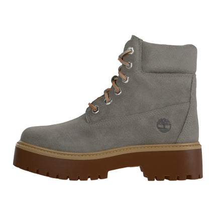 Timberland Stone Street 6 Inch Lace Up Medium Grey
