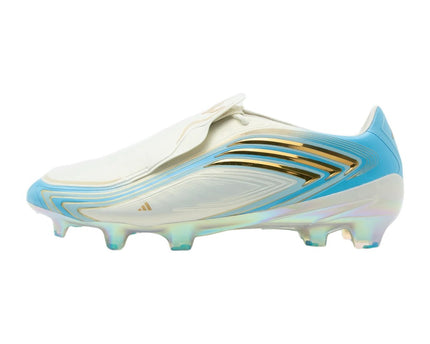 Adidas F50 Messi Elite Firm Ground Ivory Semi Blue Burst