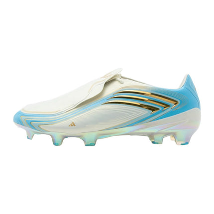 Adidas F50 Messi Elite Firm Ground Ivory Semi Blue Burst