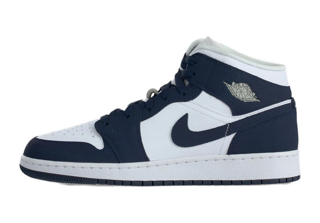 Jordan Air Jordan 1 Mid Obsidian White