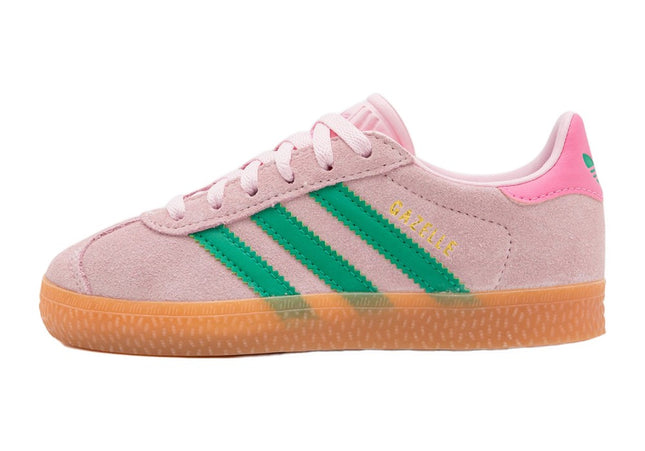 Adidas Gazelle Clear Pink Court Green