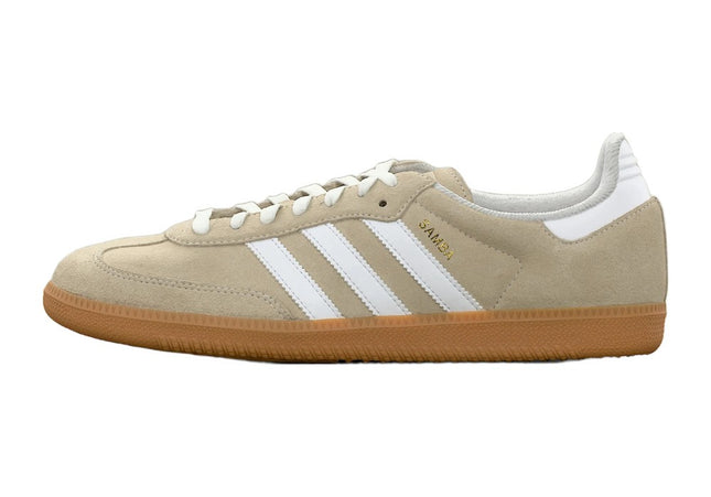 Adidas Samba OG Khaki Three Footwear White