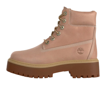 Timberland Stone Street 6 Inch Lace Up Light Pink