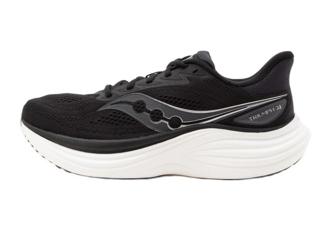 Saucony Triumph 24 Black Silver-Coloured