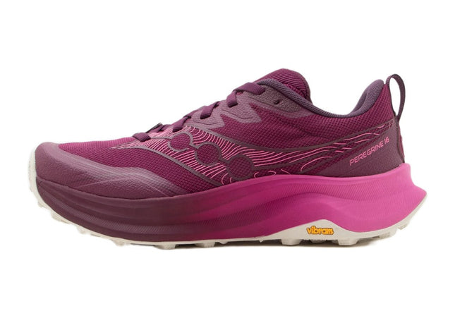 Saucony Peregrine 16 Plum Mulberry