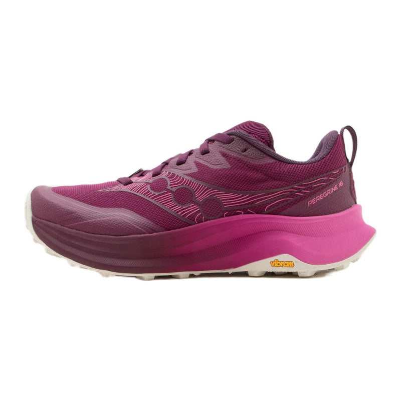 Saucony Peregrine 16 Plum Mulberry