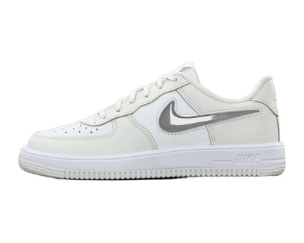 Nike Force 1 Lace White Pure Platinum-Coloured