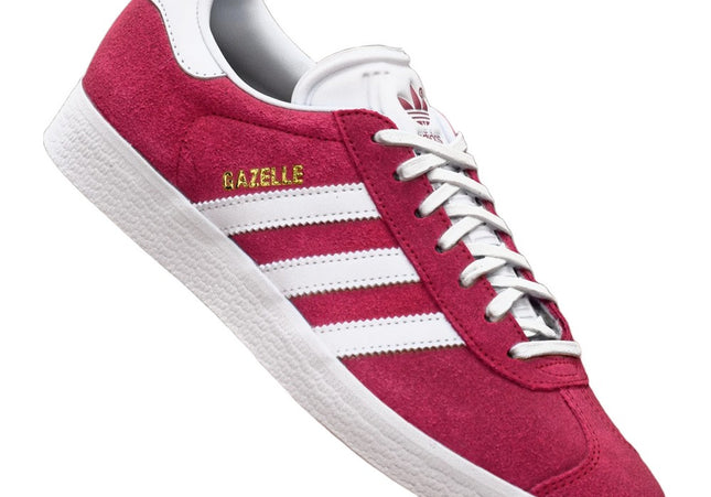 Adidas Gazelle Collegiate Burgundy Footwear White