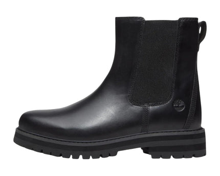Timberland Britton Drive Mid Chelsea Boot Black Full Grain