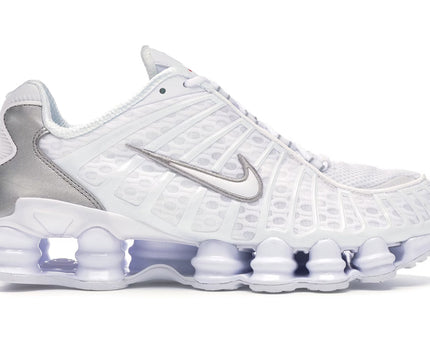 Nike Shox TL White Metallic Silver