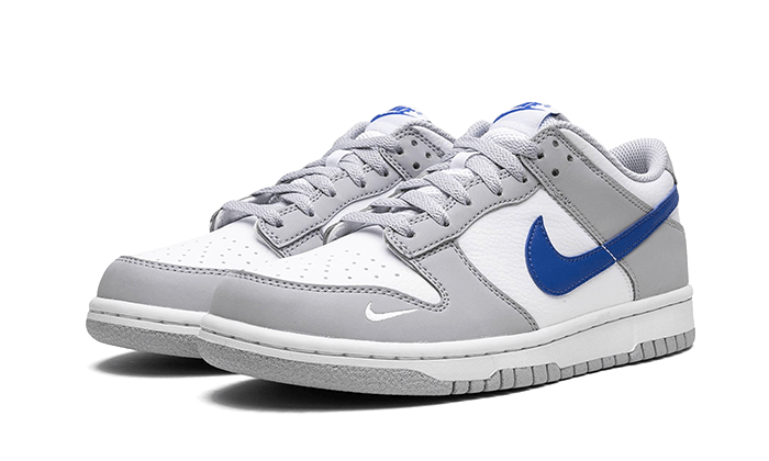 Nike Dunk Low Mini Swoosh Wolf Grey Game Royal