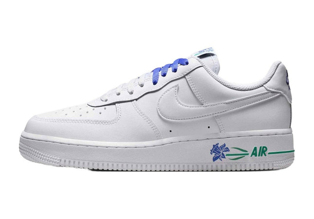 Nike Shoes Air Force 1 '07 SE White Persian Violet Stadium Green White
