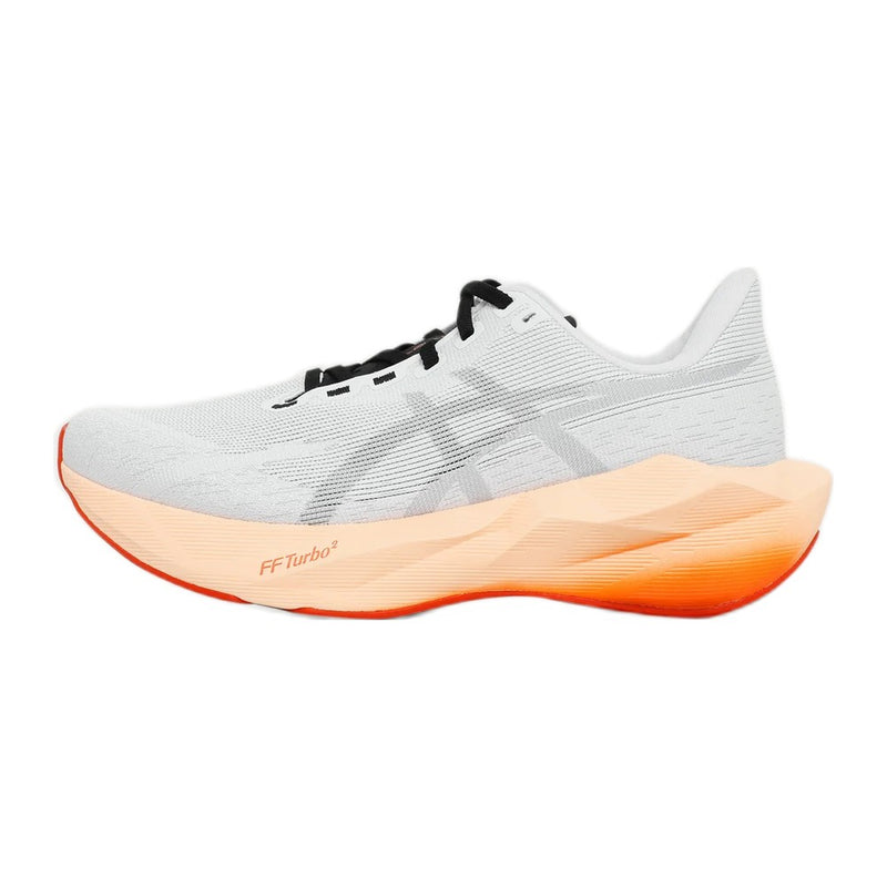 ASICS Novablast 6 White Orange Glow