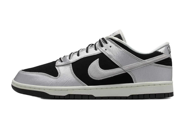 Nike Nike Dunk Low Retro SE Sport Metallic Black Sail Metallic Silver Coloured