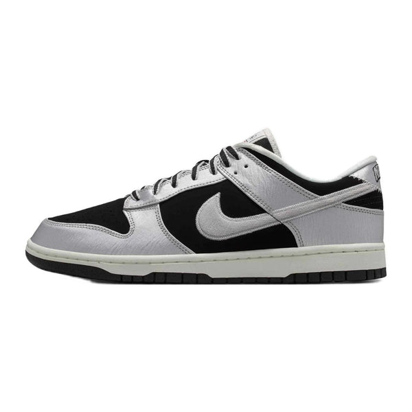 Nike Nike Dunk Low Retro SE Sport Metallic Black Sail Metallic Silver Coloured