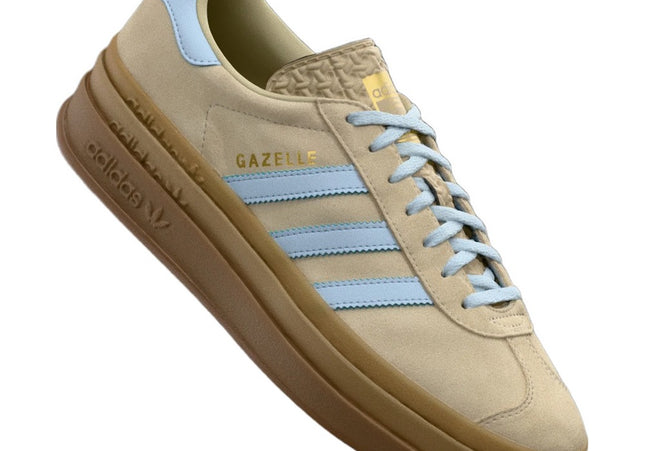 Adidas Gazelle Bold Stone Khaki Crystal Sky