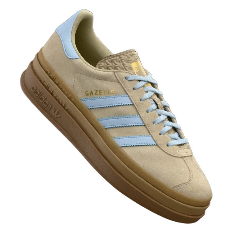 Adidas Gazelle Bold Stone Khaki Crystal Sky