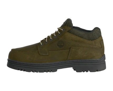 Timberland Heritage Lace Up Shoe Dk Green Nubuck W Camo