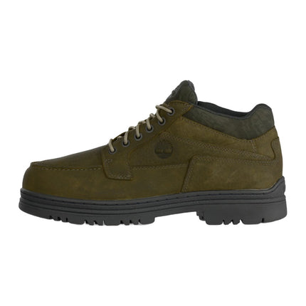 Timberland Heritage Lace Up Shoe Dk Green Nubuck W Camo