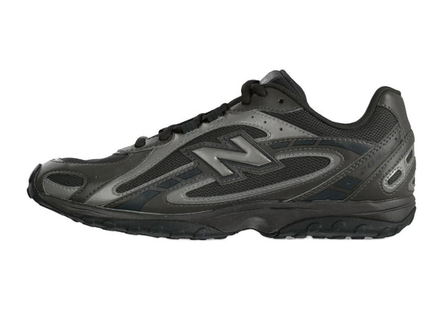 New Balance U204L Black Dark Silver-Coloured Metallic