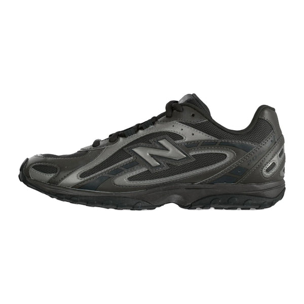New Balance U204L Black Dark Silver-Coloured Metallic
