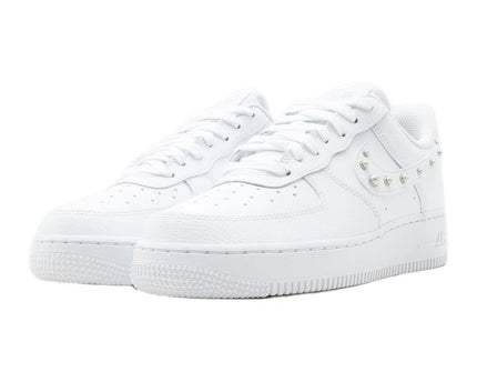 Nike Air Force 1 07 White Metallic Silver-Coloured