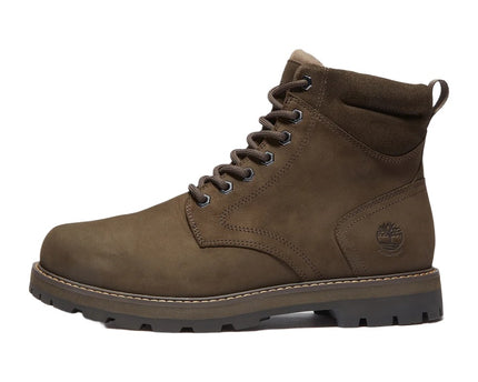 Timberland Britton Road Mid Lace Waterproof Boot Dark Brown Nubuck