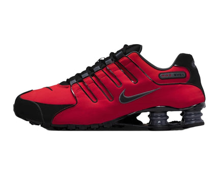 Nike Shox Nz University Red Dark Grey