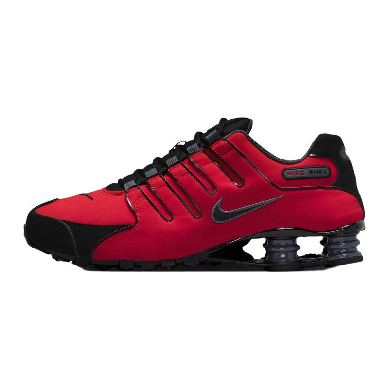 Nike Shox Nz University Red Dark Grey