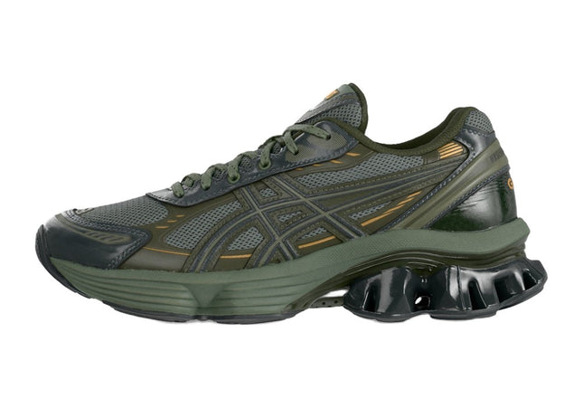 ASICS Gel Kinetic Fluent Lichen Green Obsidian Grey