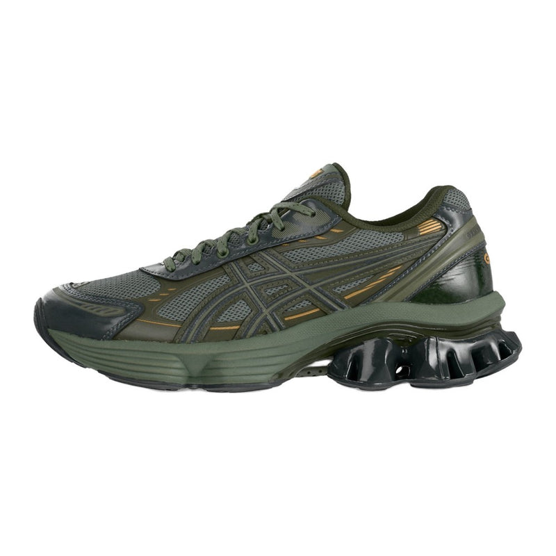 ASICS Gel Kinetic Fluent Lichen Green Obsidian Grey
