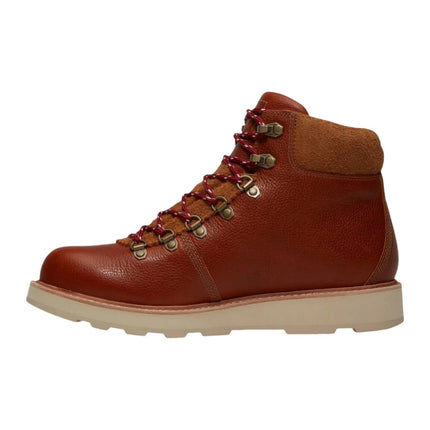 Timberland Britton Mills Mid Lace Waterproof Boot Rust Full Grain