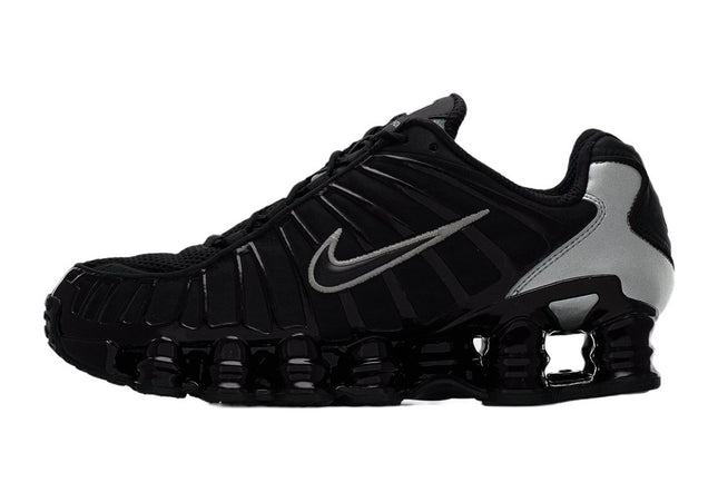 Nike Shox TL Black Metallic Silver-Coloured