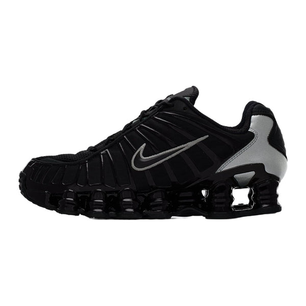 Nike Shox TL Black Metallic Silver-Coloured