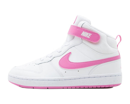 Nike Court Borough Mid 2 White Playful Pink