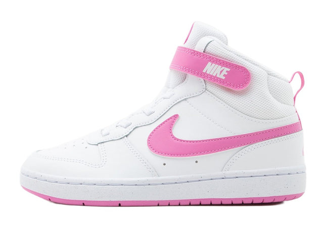 Nike Court Borough Mid 2 White Playful Pink