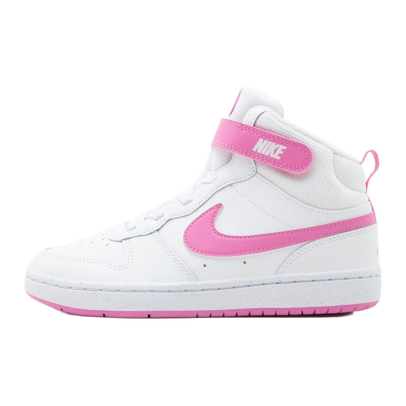 Nike Court Borough Mid 2 White Playful Pink