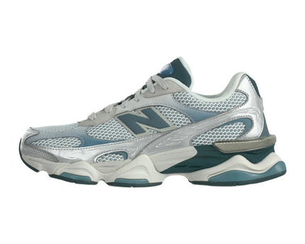 New Balance 9060 Medusa Green Light Silver-Coloured Metallic