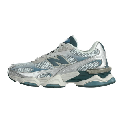 New Balance 9060 Medusa Green Light Silver-Coloured Metallic
