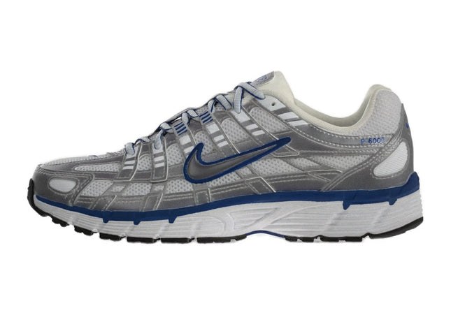 Nike P 6000 White Mtlc Silver Coloured