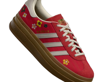 Adidas Gazelle Bold W X Liberty Better Scarlet Off White