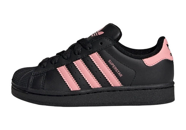 Adidas Superstar II Core Black Glow Pink Core Black
